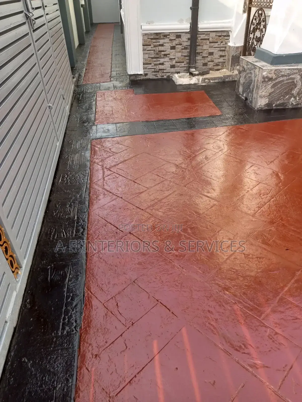 Stamped Concrete Construction