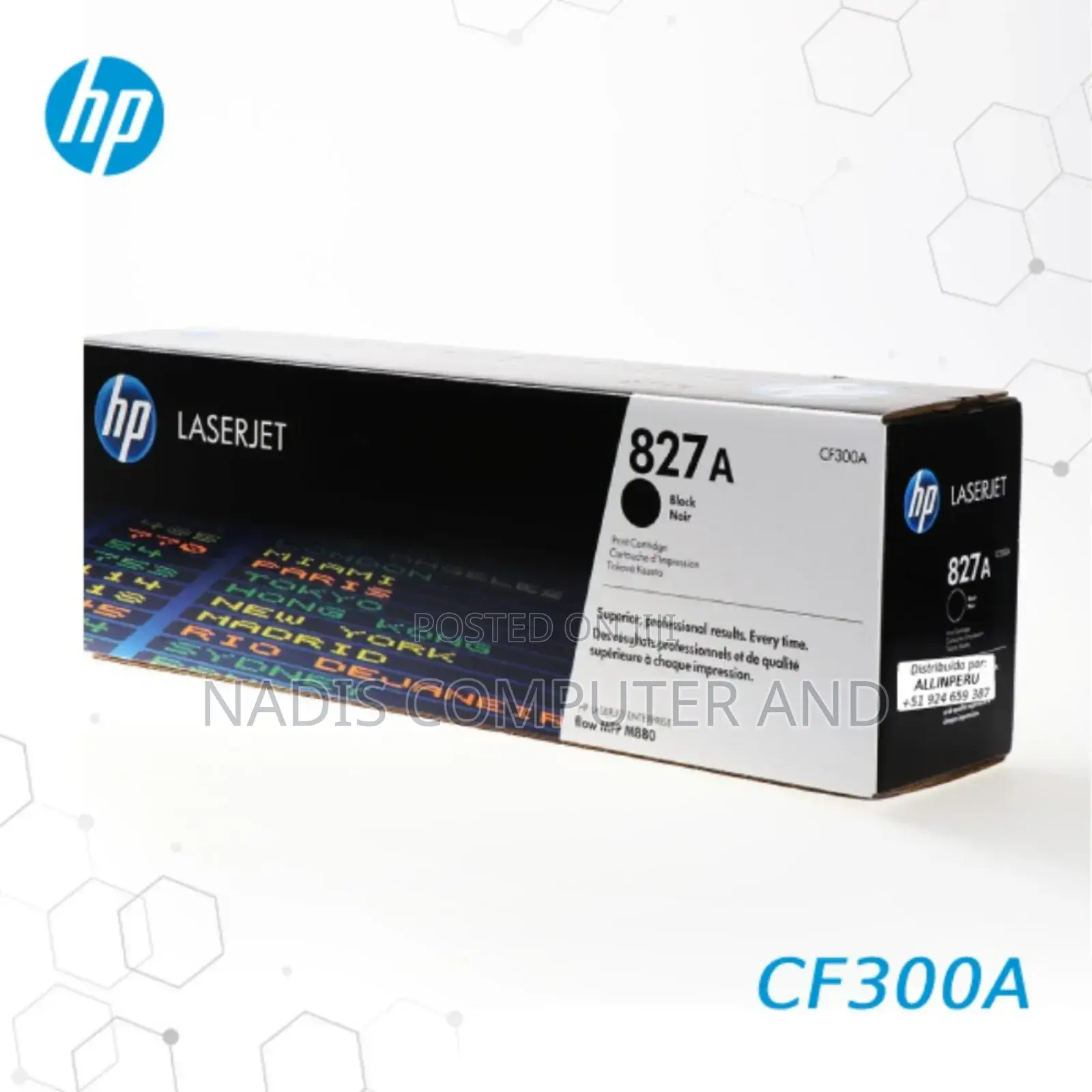 Hp 650a 827a 654a Laserjet Toner