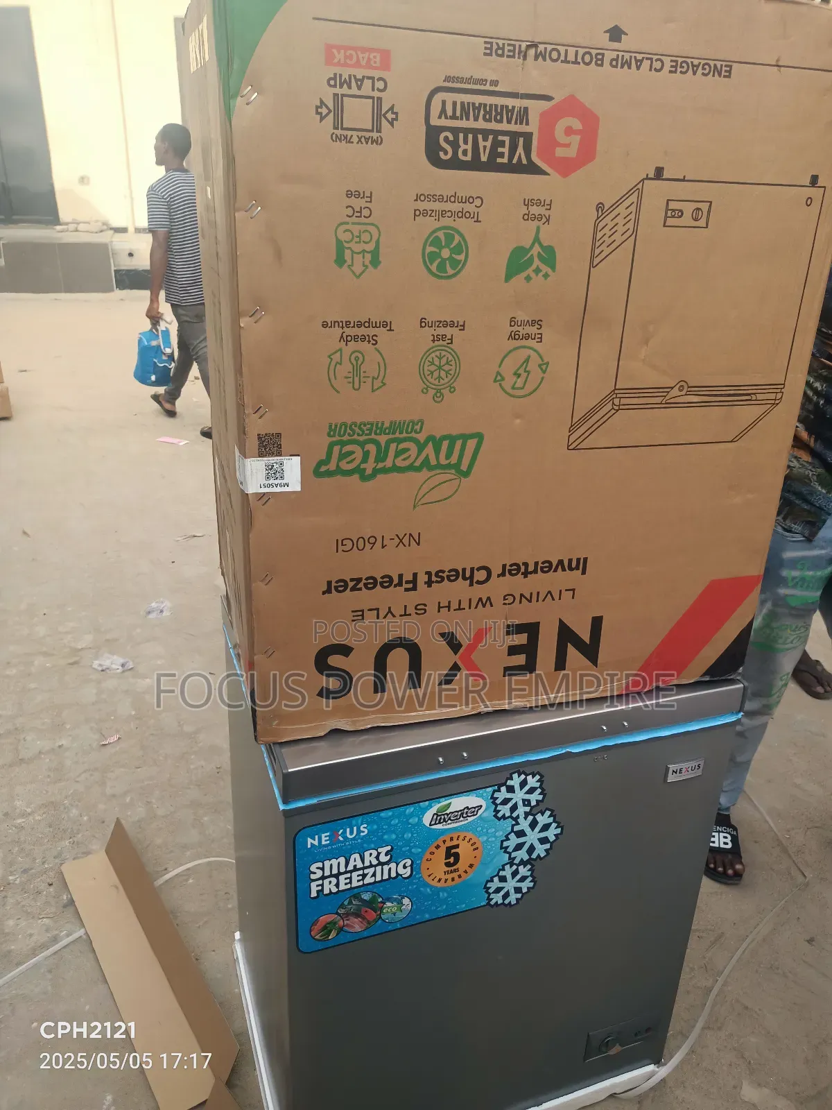 Original Nexus Living With Style Inverter Chest Freezersmart