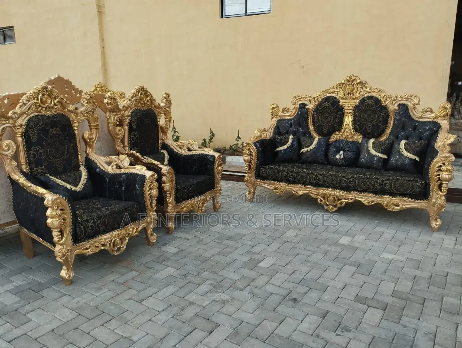 Royal Chairs and Dinning Set