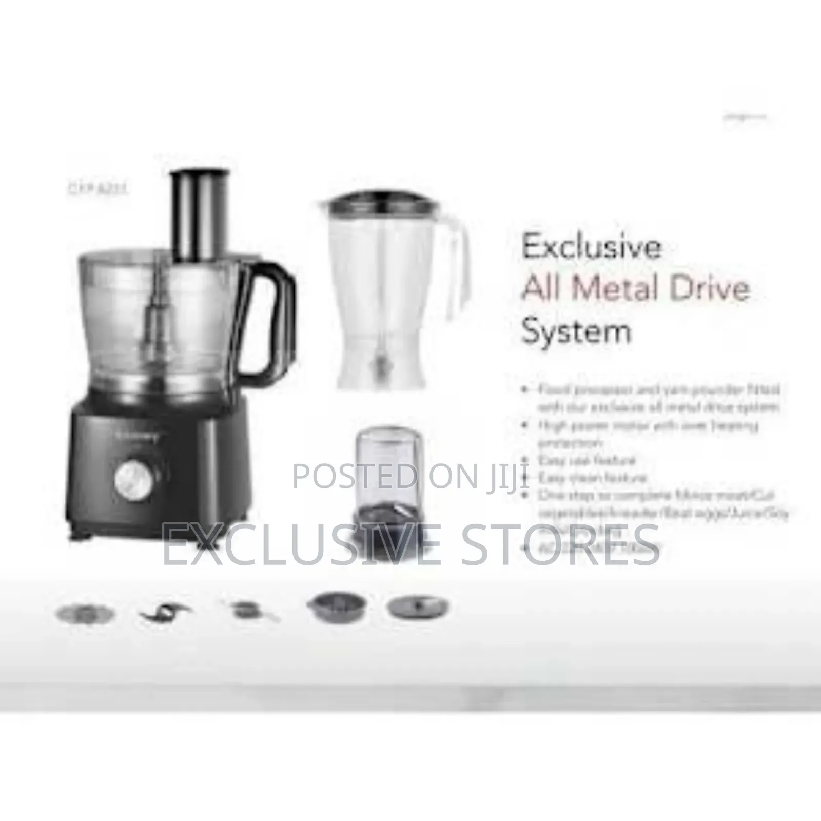 Century Multifunctional Food Processor and Yam Pounder