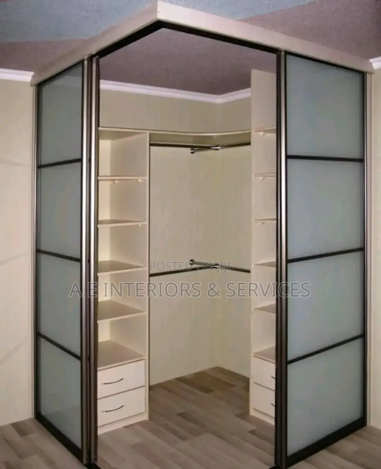 Wardrobe Walk-in Closet Bookshelves Cupboard Cabinet Dresser