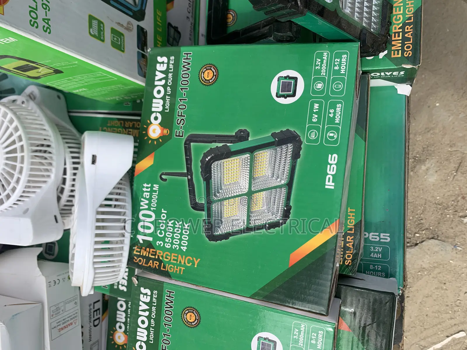 100 Watts C Wolves Rechargeable Light