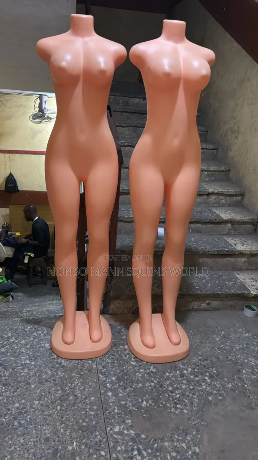 Plastic Armless Female Mannequin