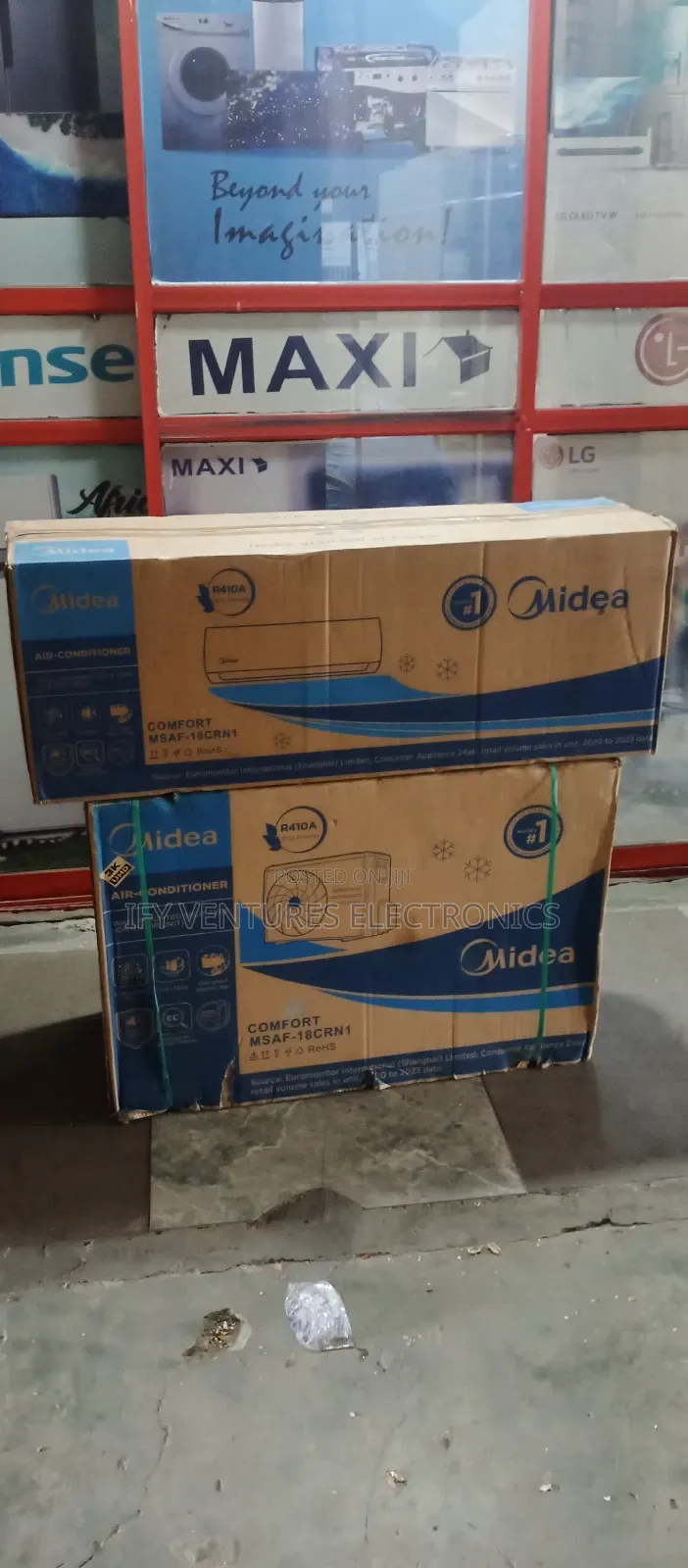 2hp Midea, Split Unit Air Conditioner, White Color