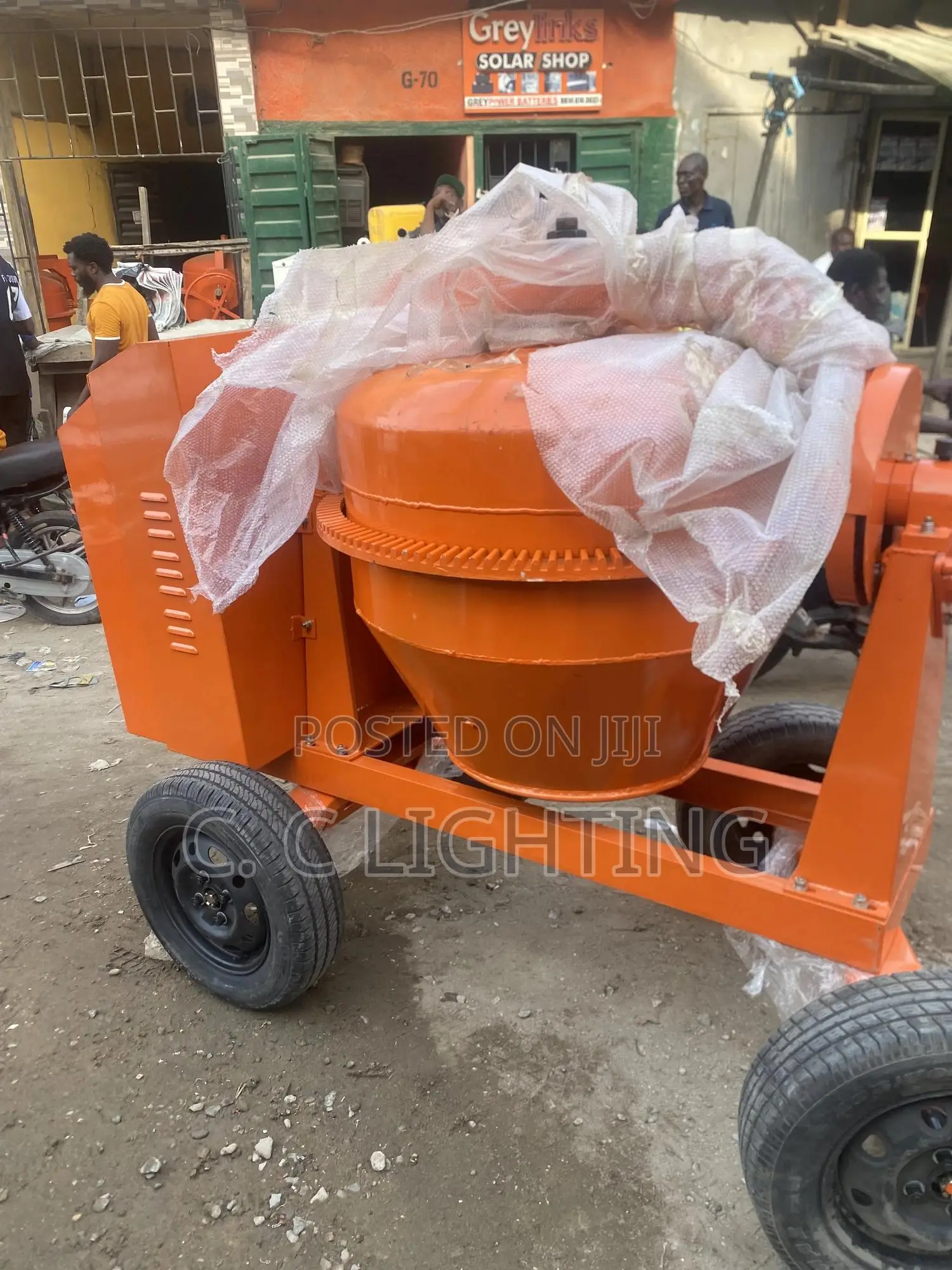 Diesel Gasoline Concrete Mixer 500 Liters