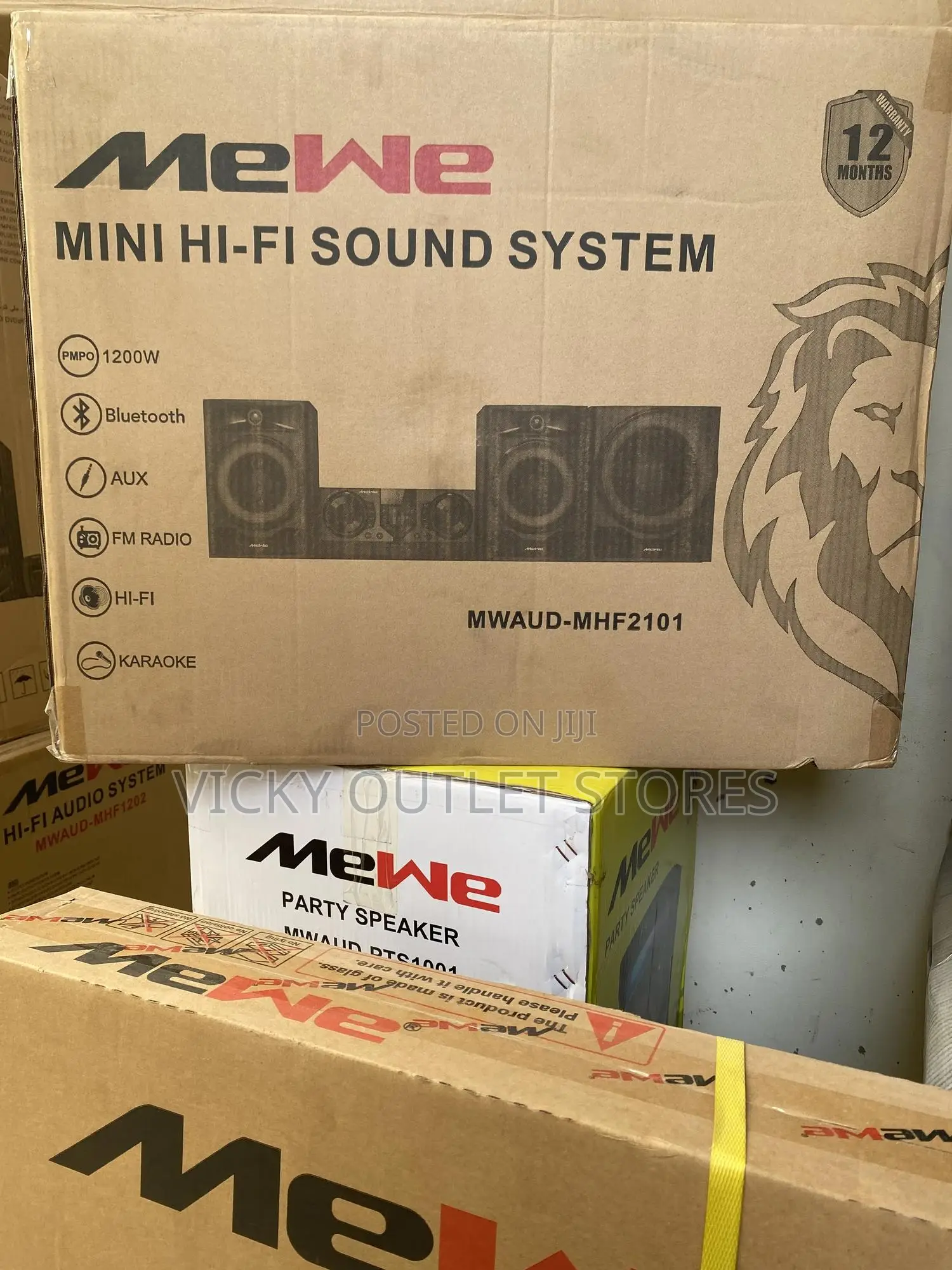 1200watts Mewe Sound Xboom