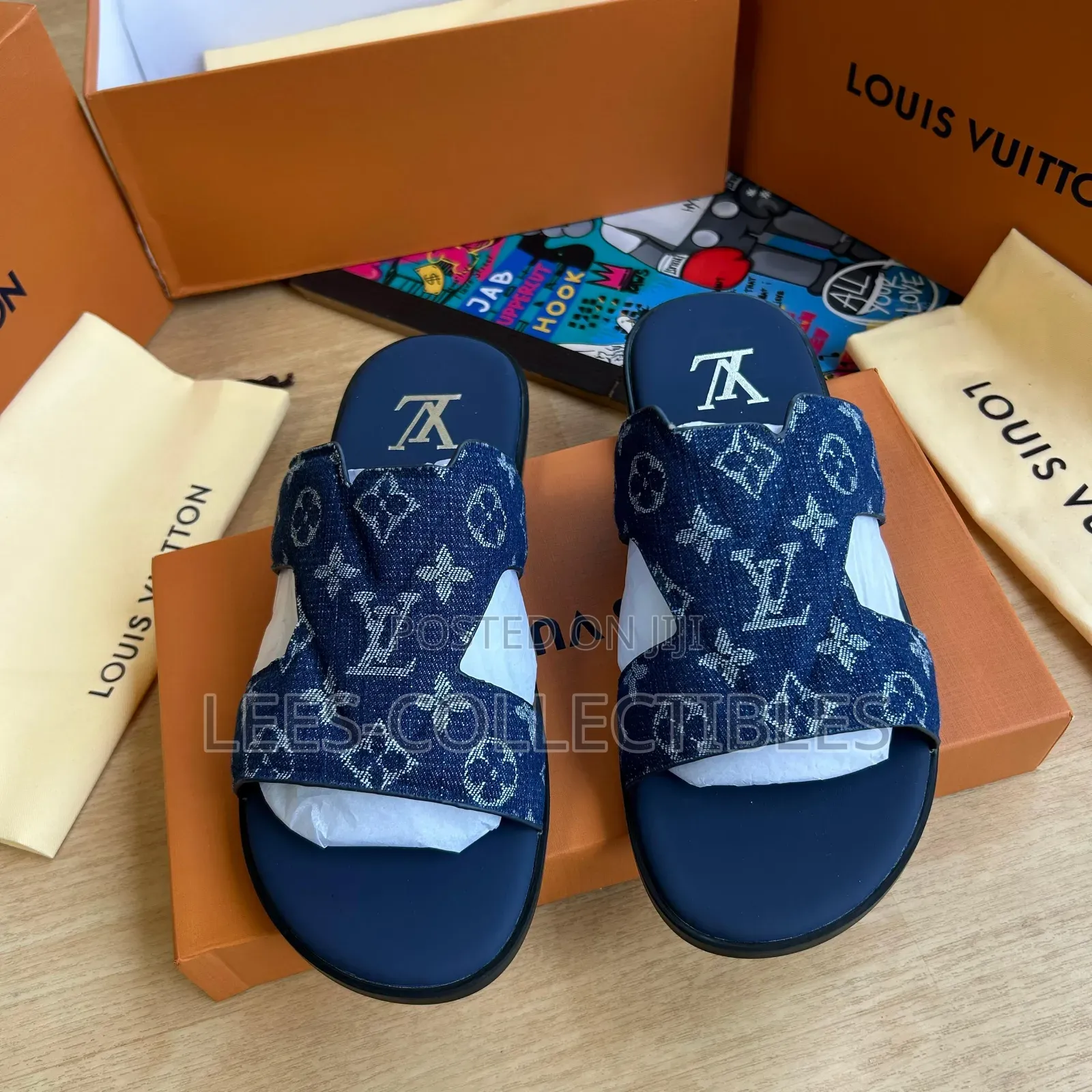 Quality Louis Vuitton Flat Slippers