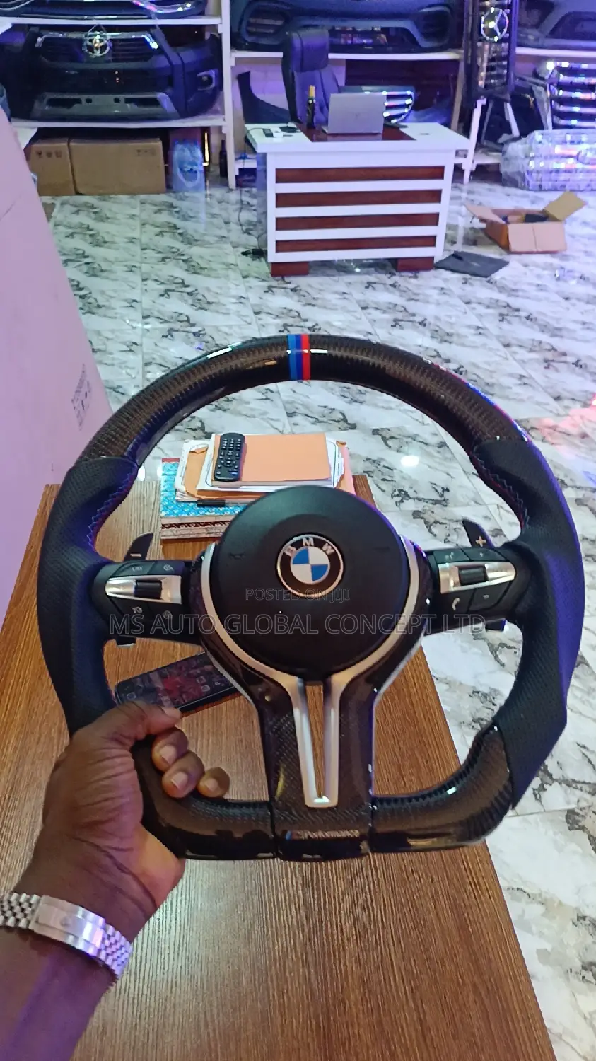 Bmw Steering Wheel Upgrade Carbon Fiber