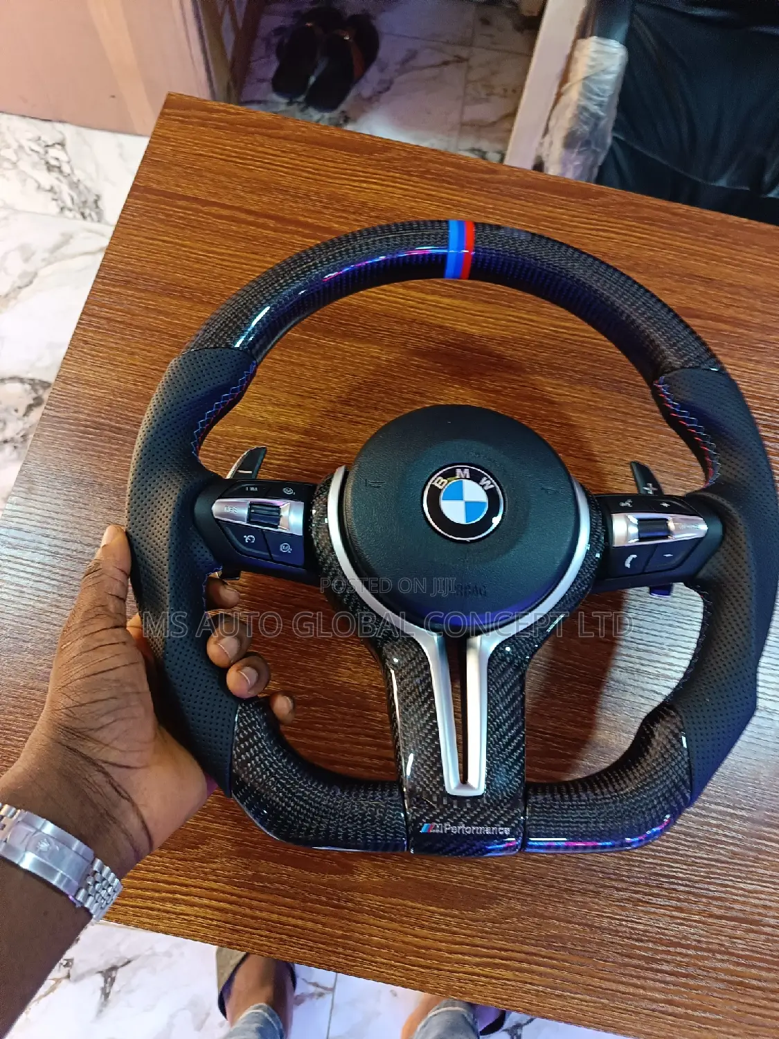 Bmw Steering Wheel Upgrade Carbon Fiber