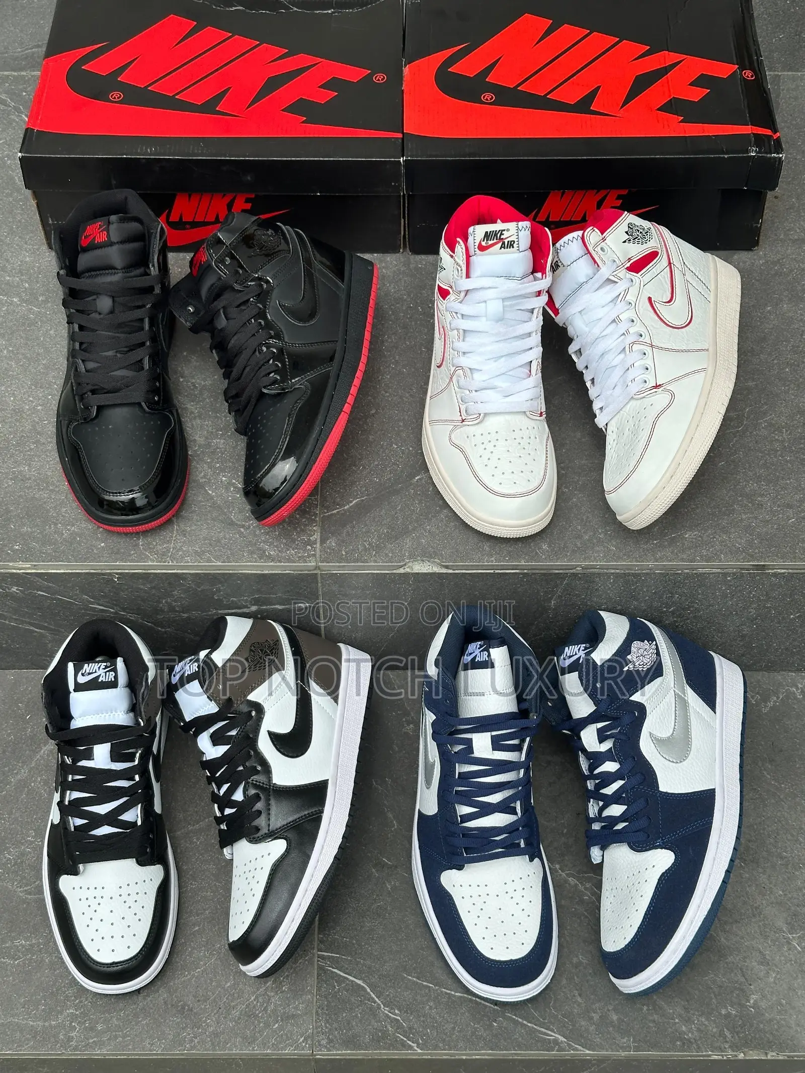 Originalnike Air Jordan 1 High and Low in Multiple Designs