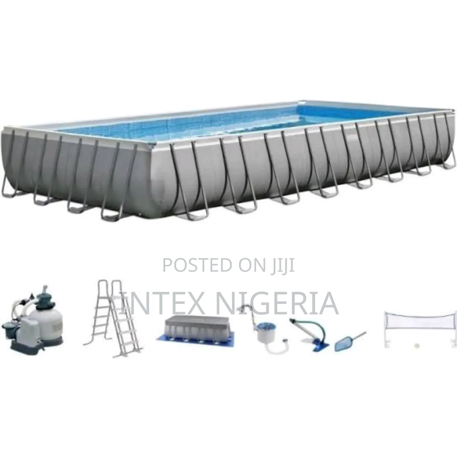 Intex Collapsible 32ft X 16ft X 52" Swimming Pool