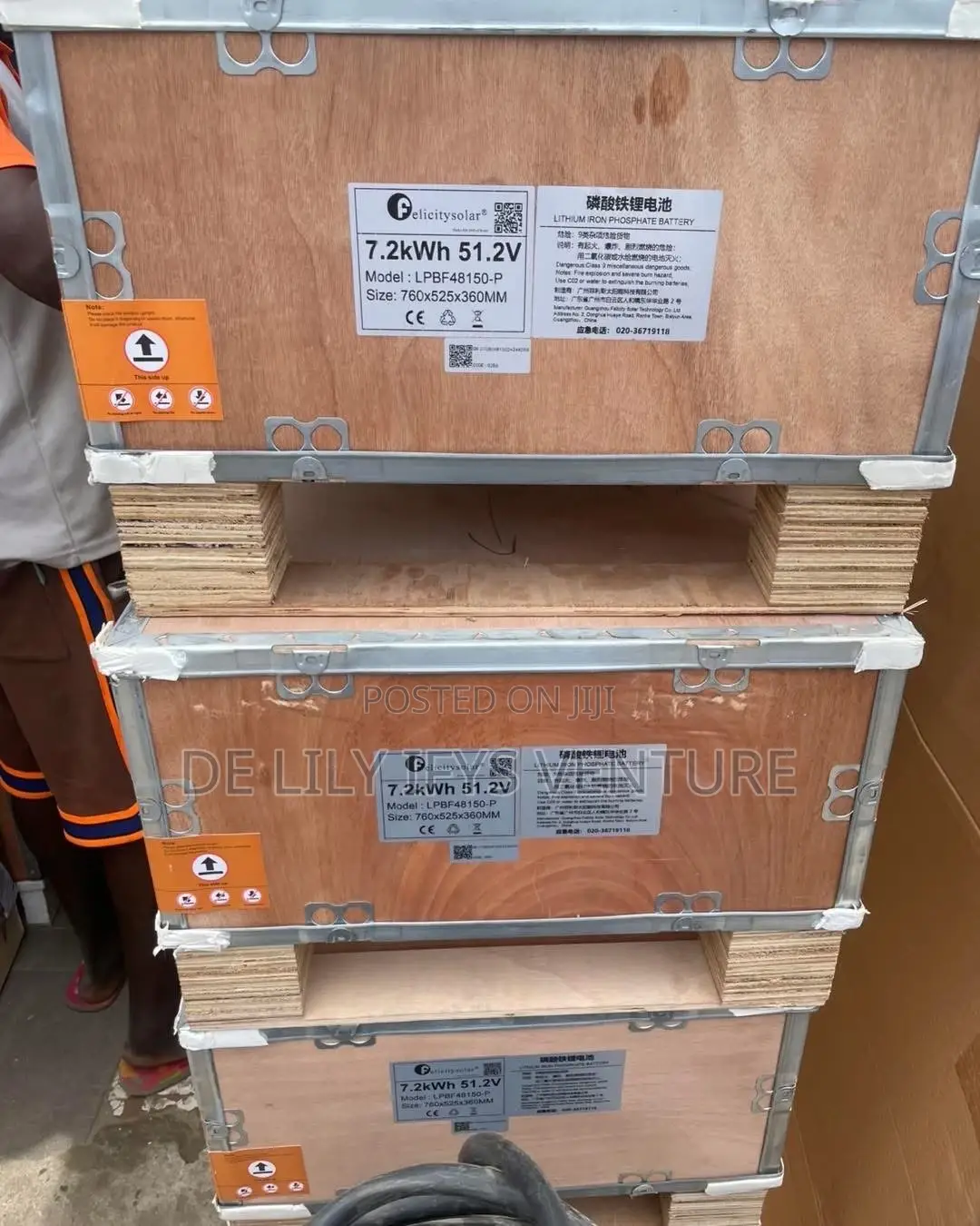 Felicity Lithium Battery 7.2kwh 51.2v