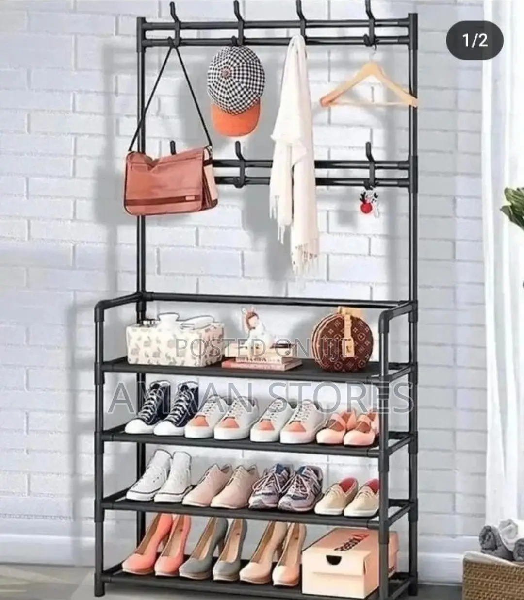 Shoe/Coat Rack (4 Layers, 80cm)