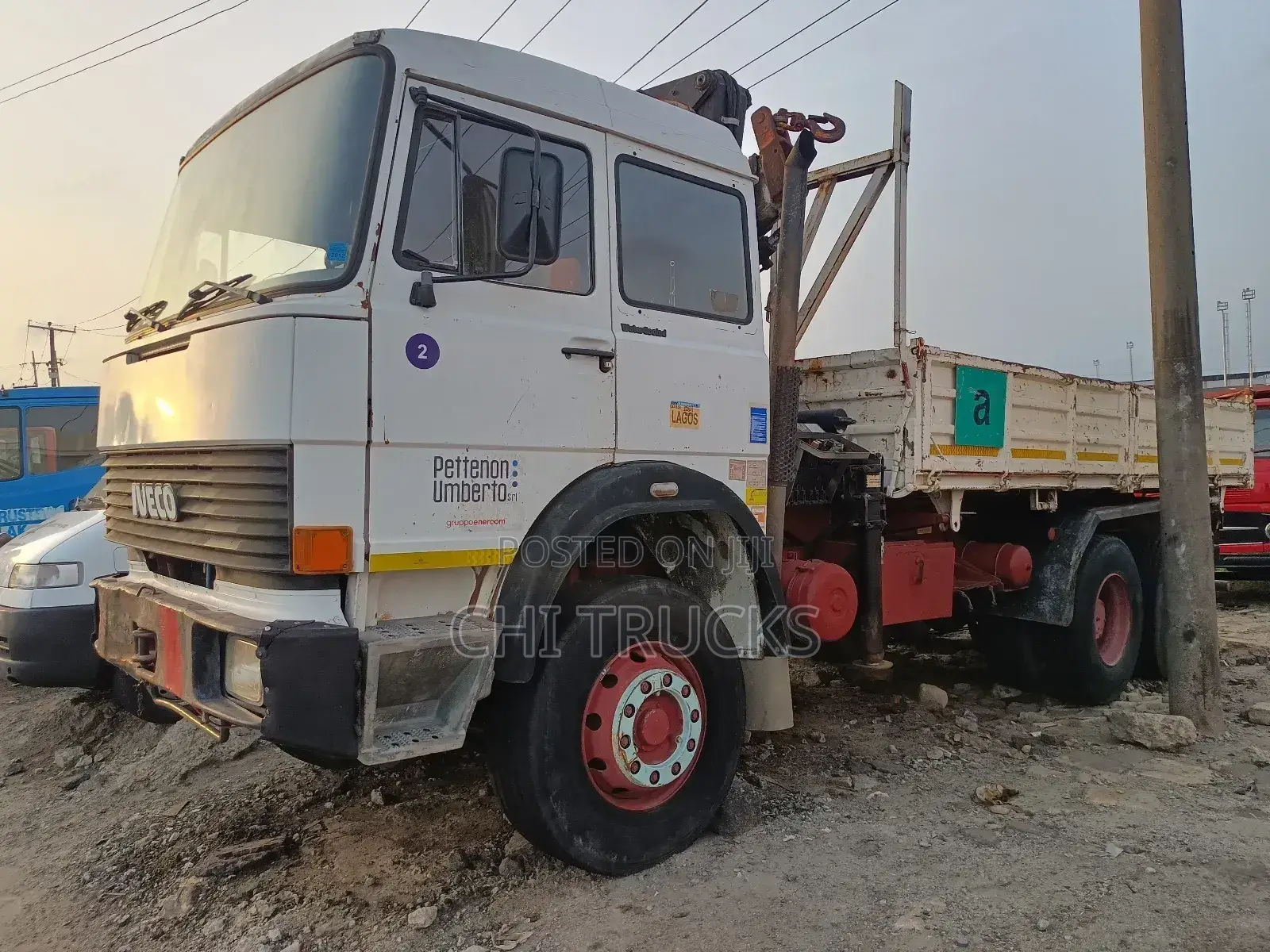 Iveco Tipper Truck and Hiab Truck Europe