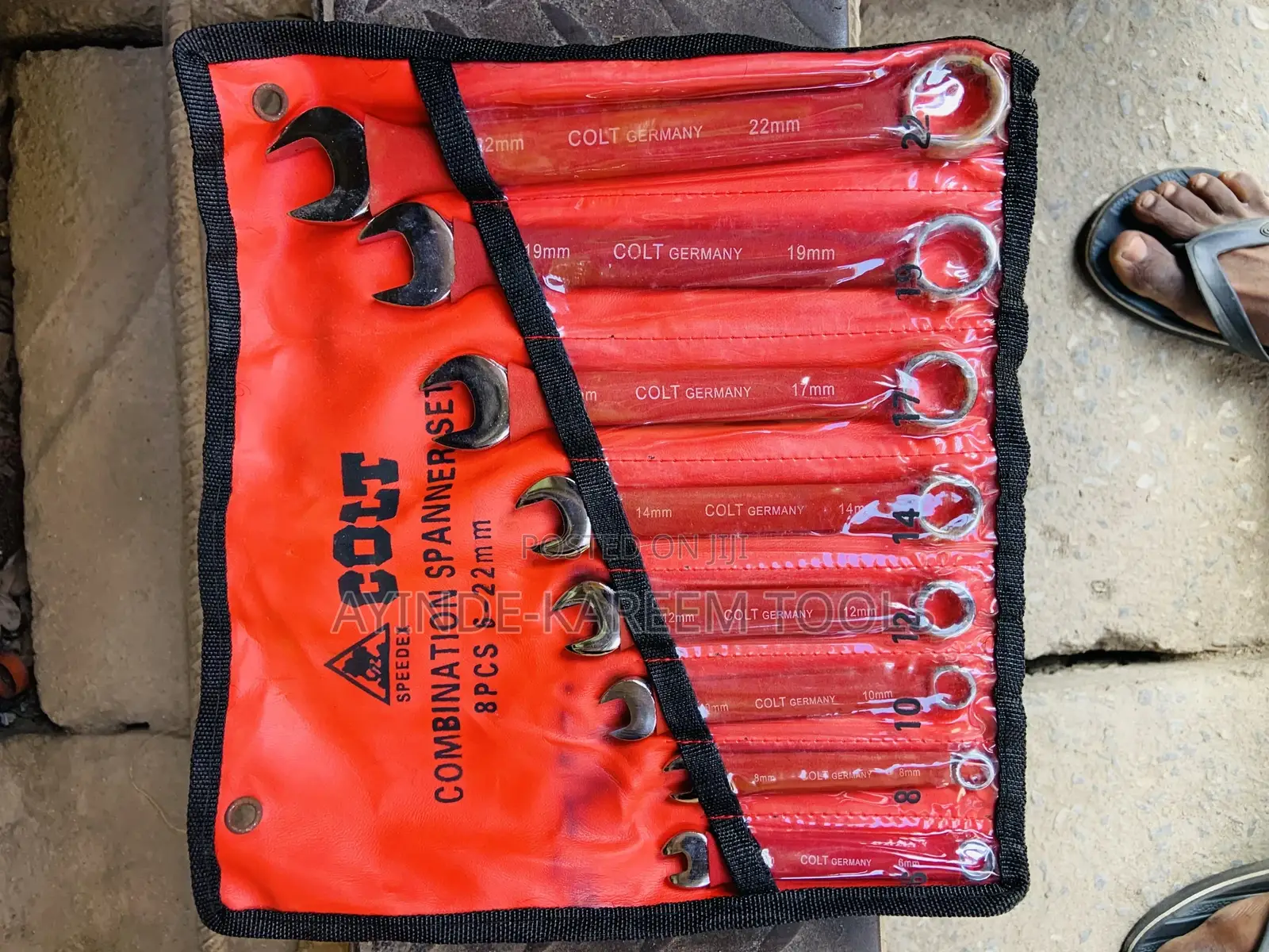 8pcs 6-22 Insulated Combination Spanner
