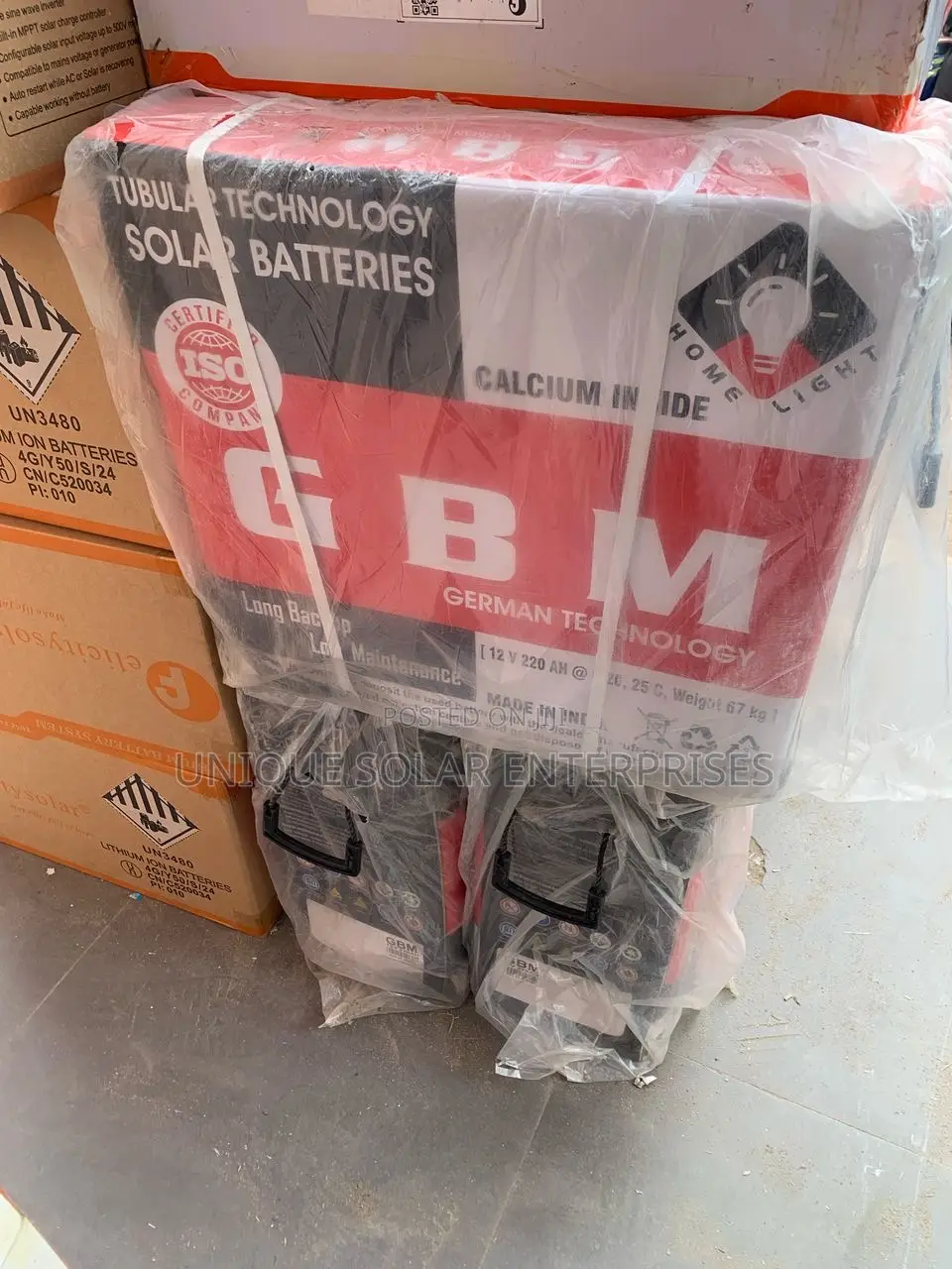 GBM Tubular Battery