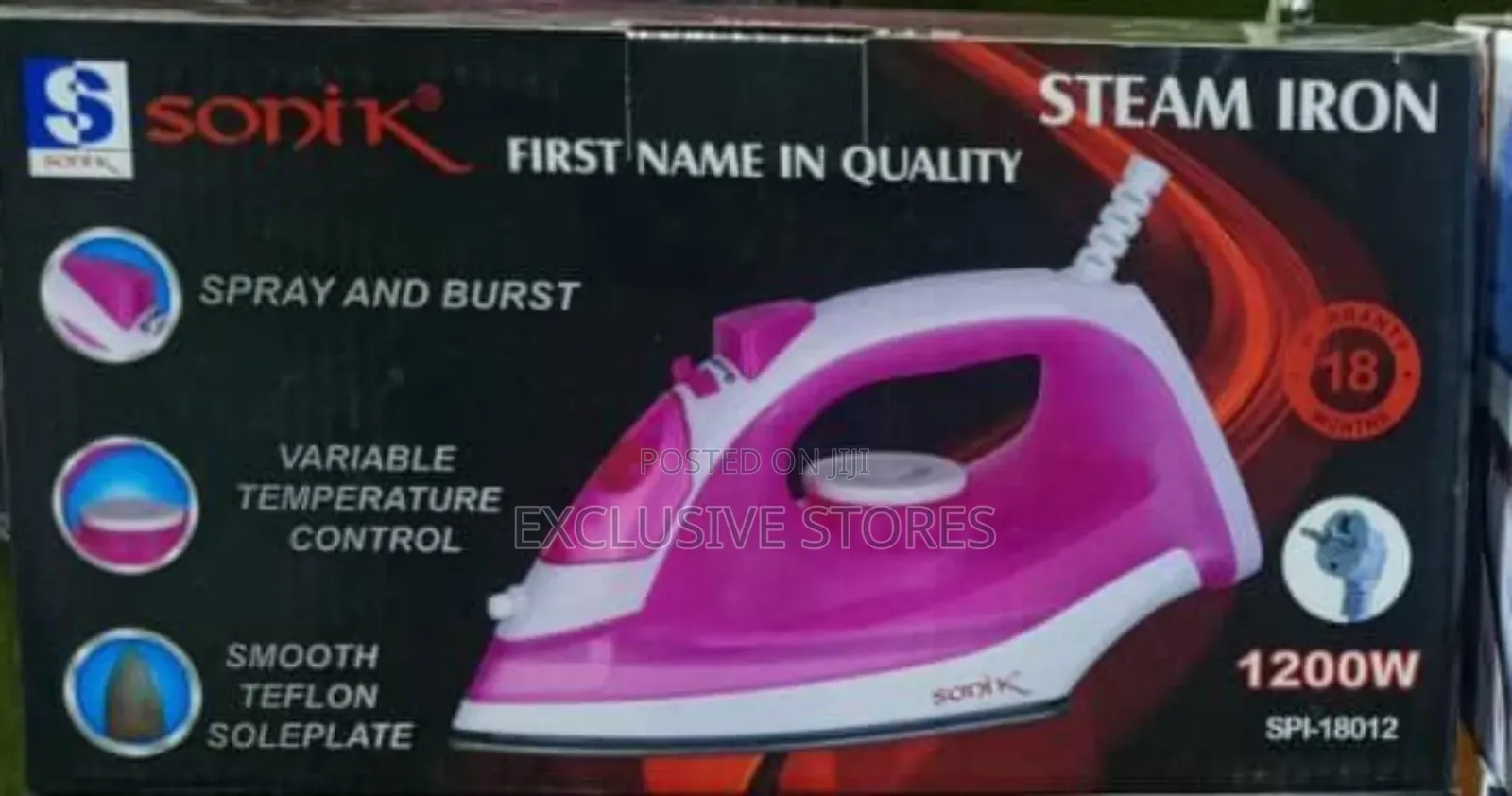 Sonik Steam Iron