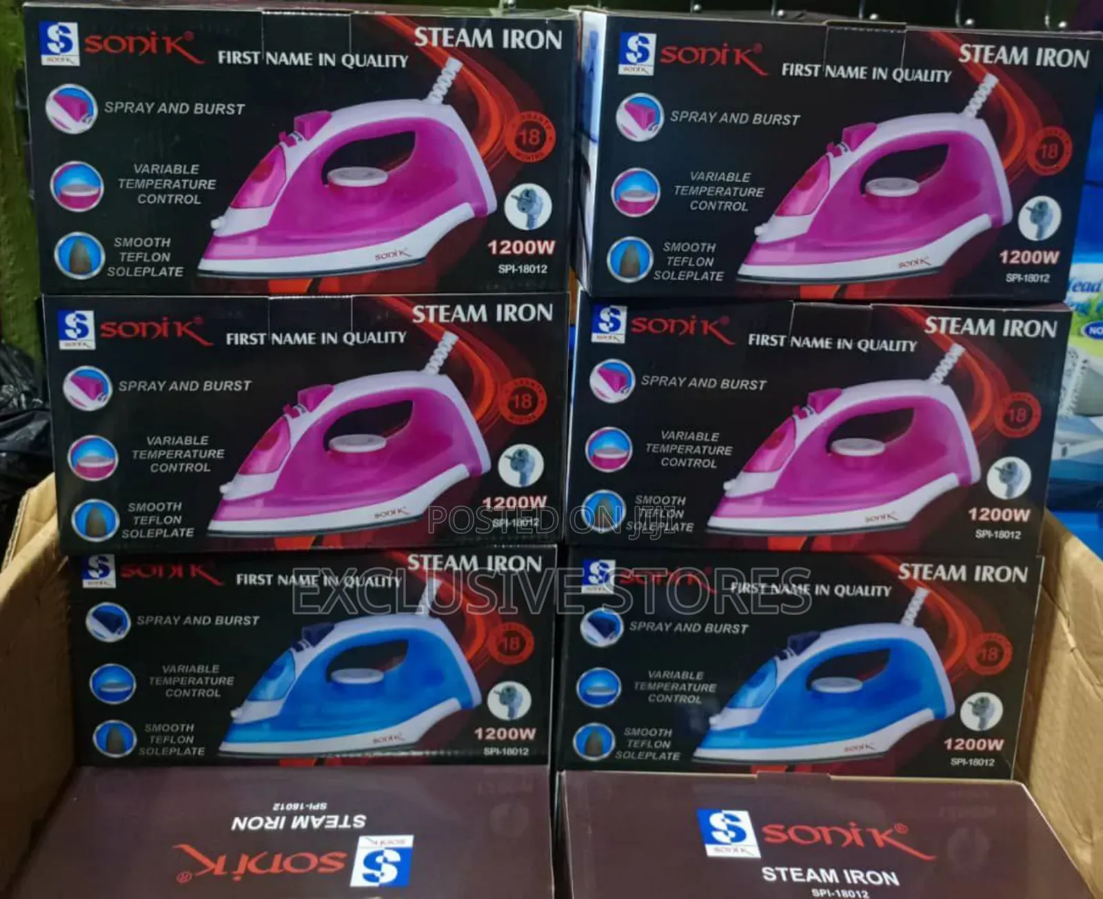 Sonik Steam Iron