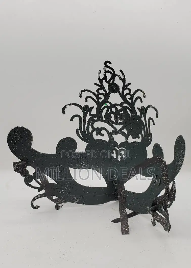 Silver Queen Inspires Women Face Party Mask