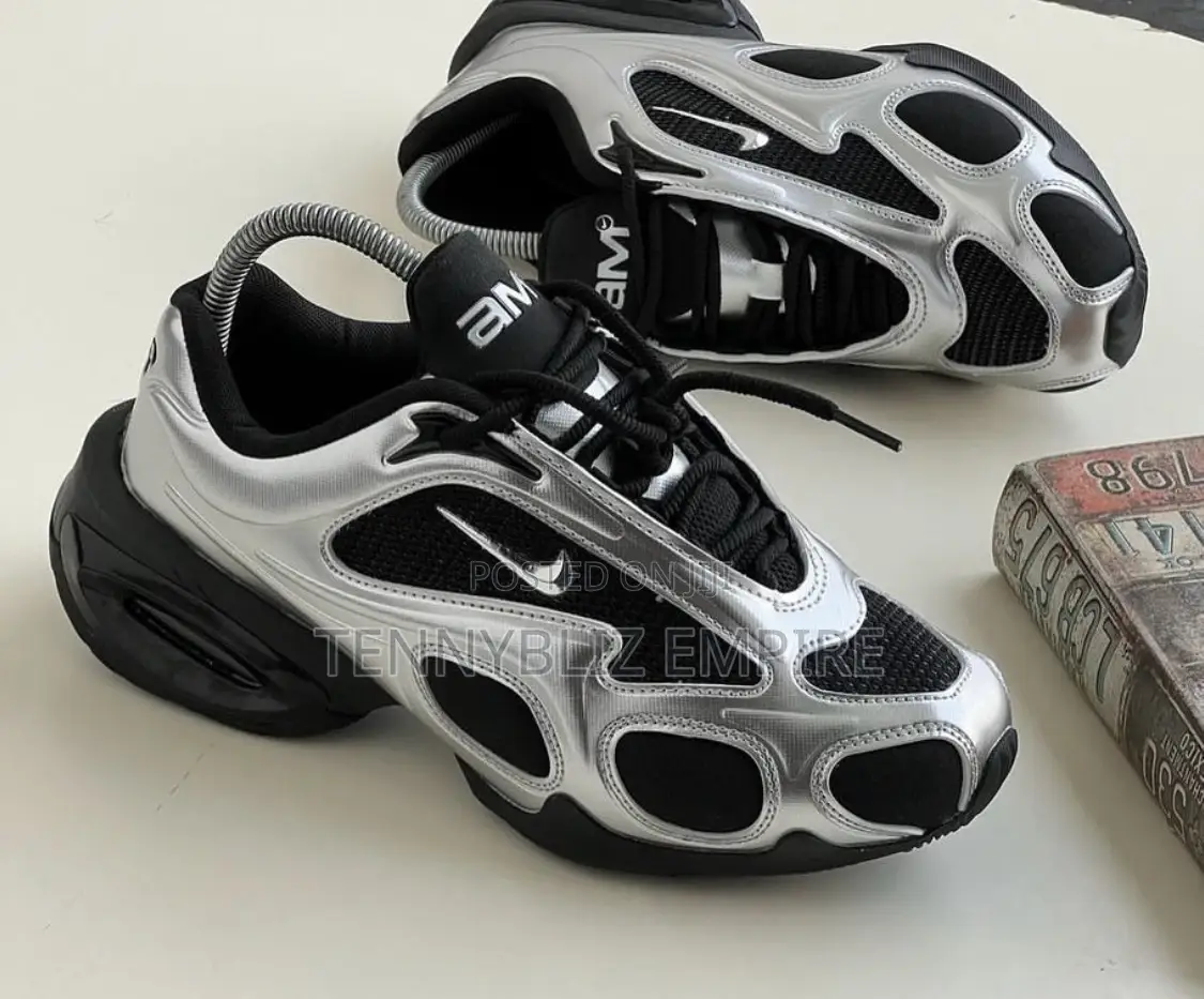 Nike Limited Edition Silver X Black X Brown Glides