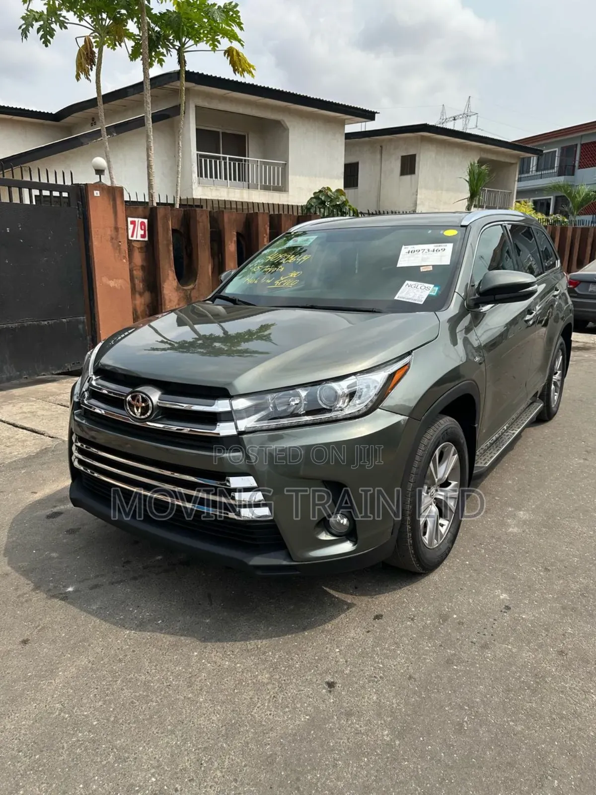 Toyota Highlander XLE V6 4x2 (3.5L 6cyl 6A) 2016 Gray
