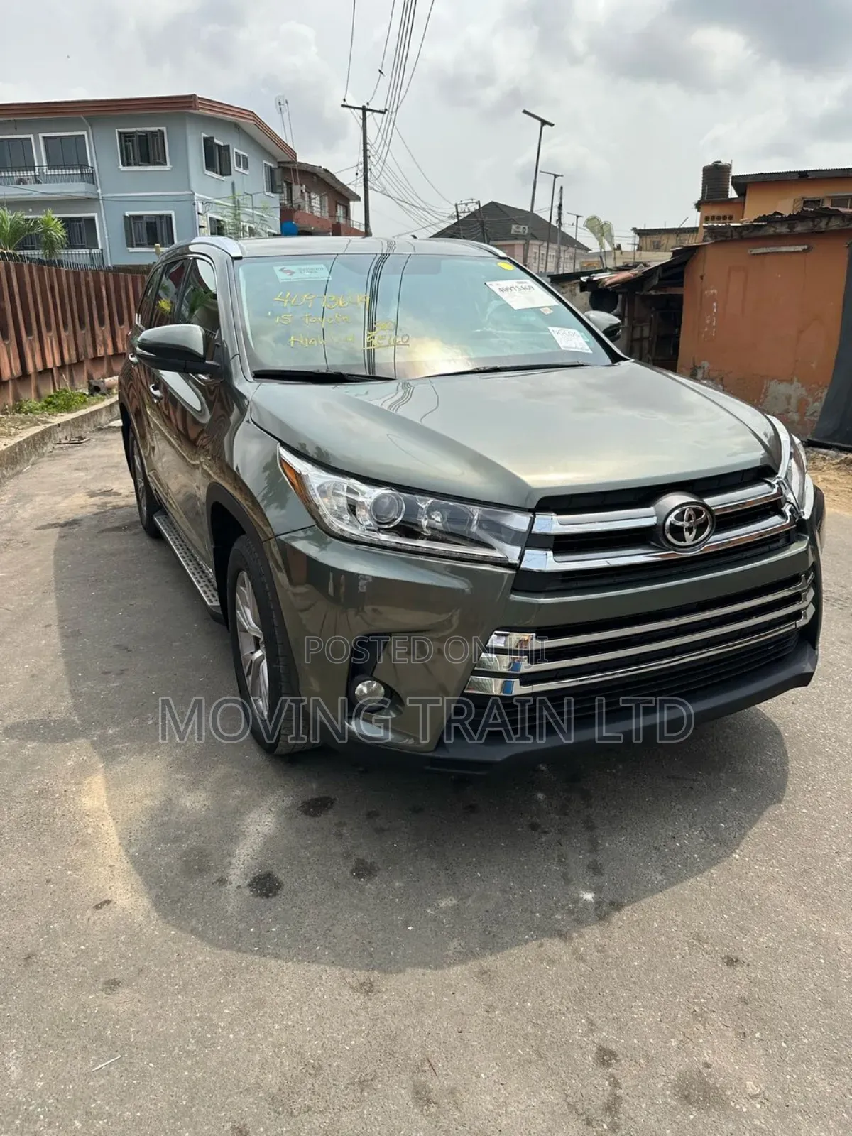 Toyota Highlander XLE V6 4x2 (3.5L 6cyl 6A) 2016 Gray
