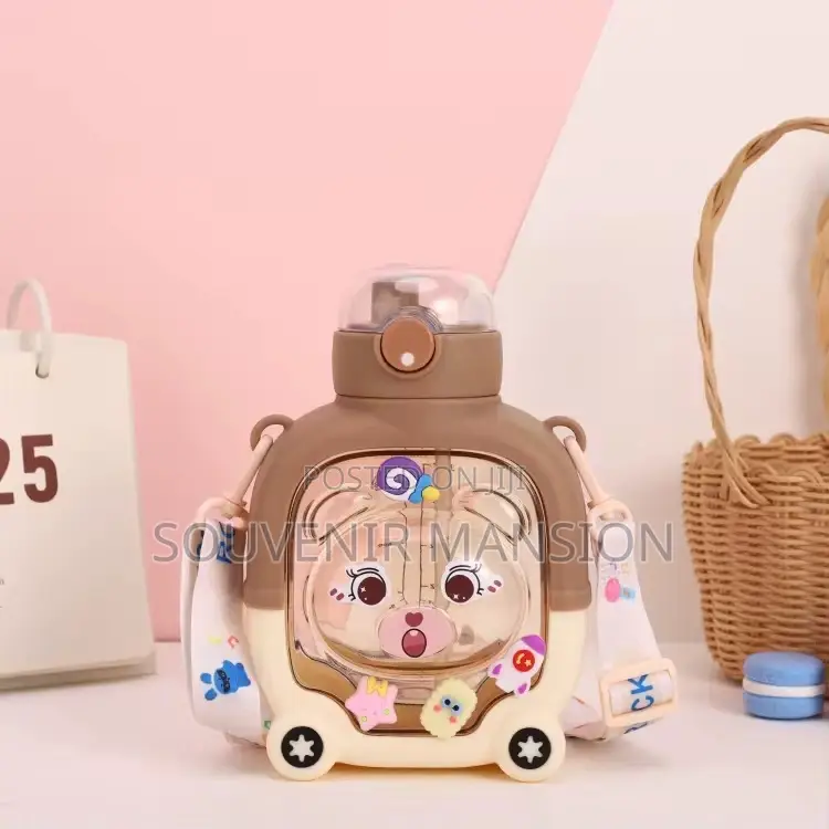 Bear Cartoon Water Bottle for Kids