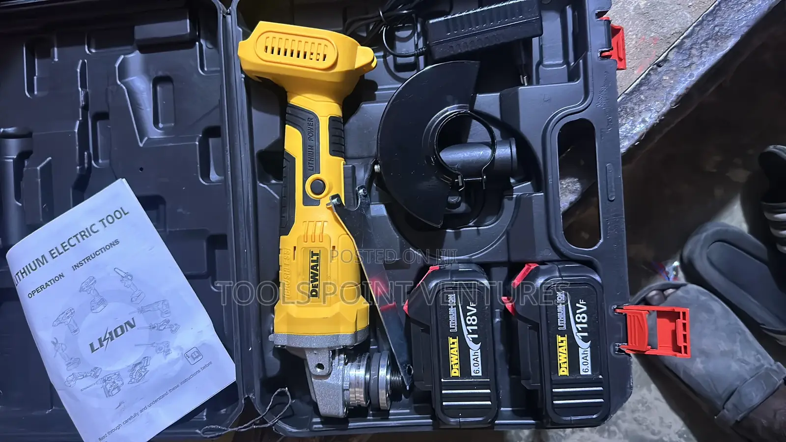 Dewalt Cordless Angle Grinder