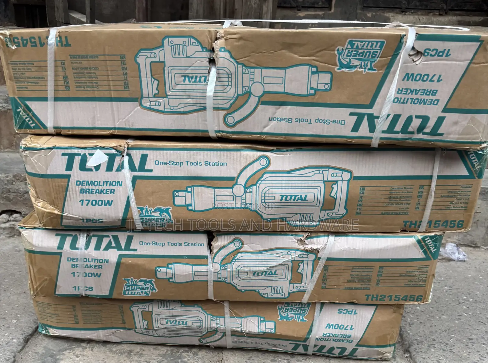22.5kg Heavy-Duty Demolition Electric Jack Hammer 1700w