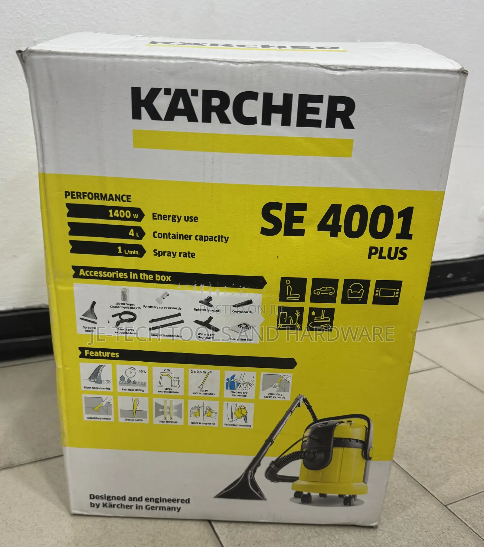 Kärcher Se 4001 Spray Extraction Vacuum Cleaner