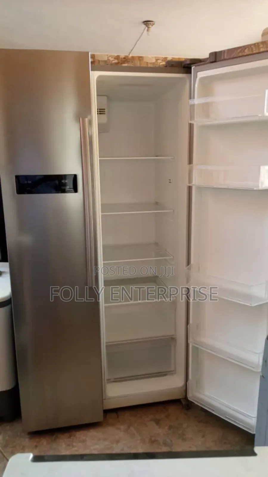 Stainless Steel Side by Side Refrigerator