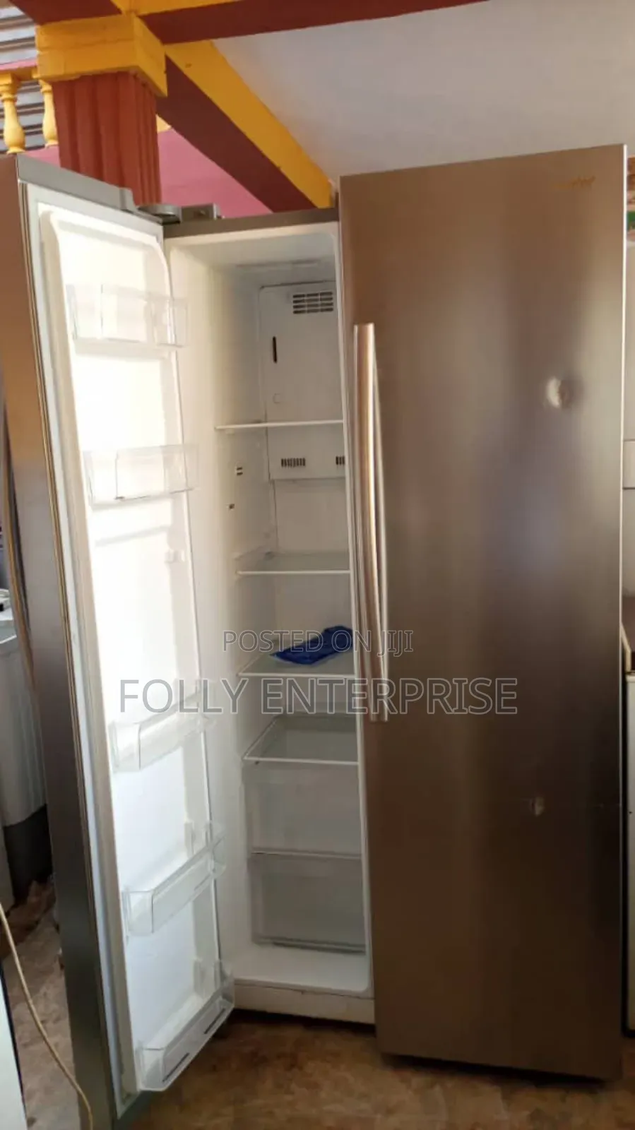 Stainless Steel Side by Side Refrigerator