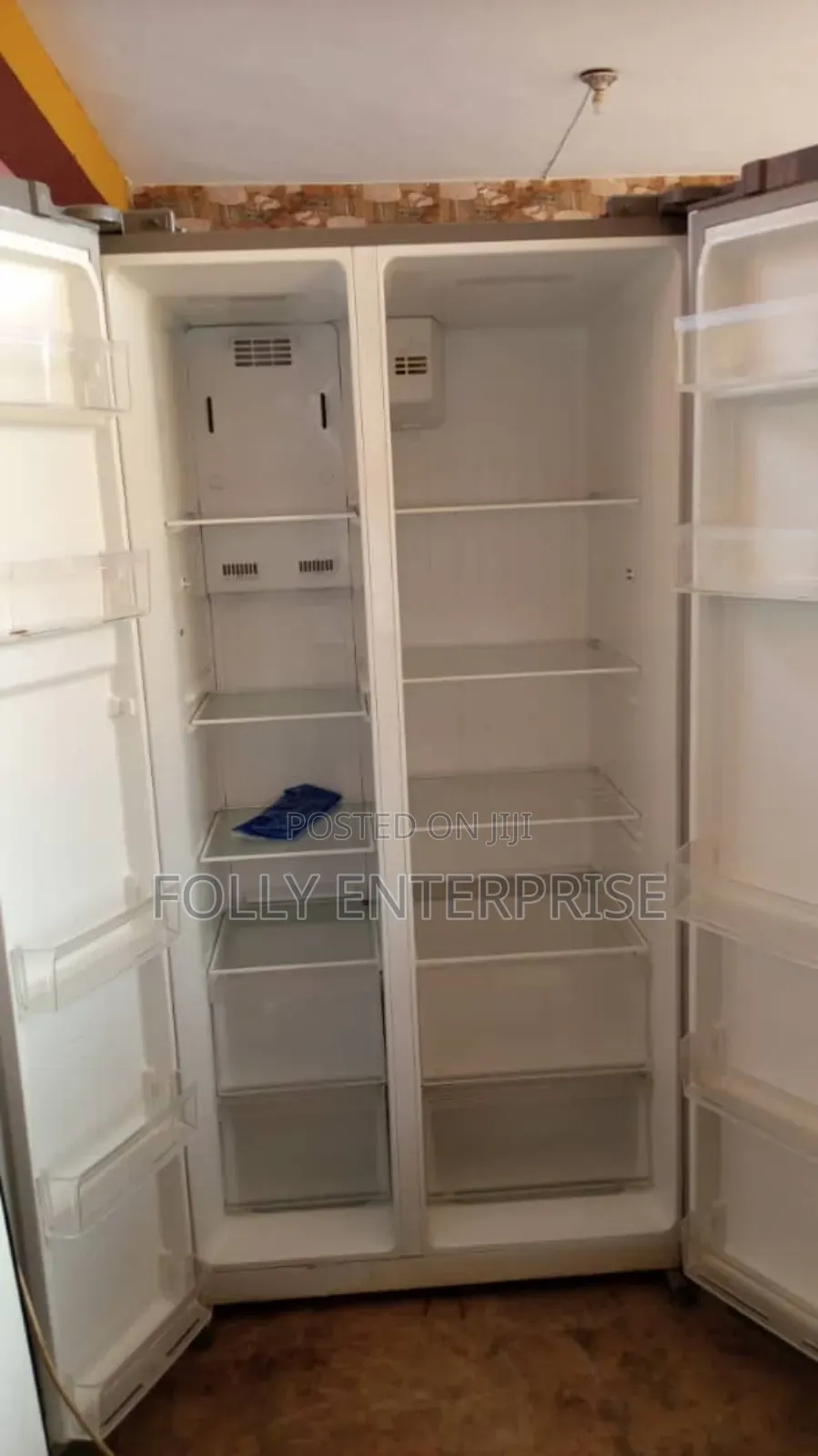 Stainless Steel Side by Side Refrigerator