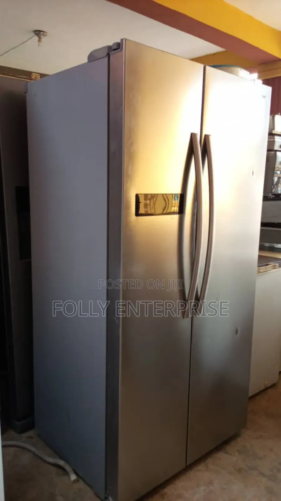 Stainless Steel Side by Side Refrigerator