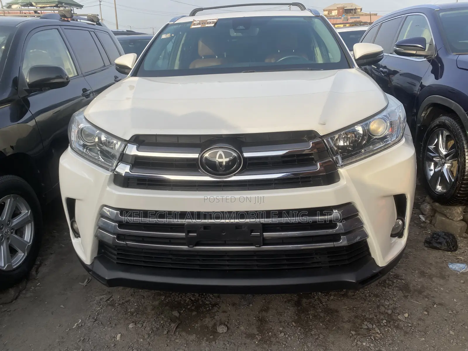 Toyota Highlander Limited 4x2 V6 (3.5L 6cyl 8A) 2018 White