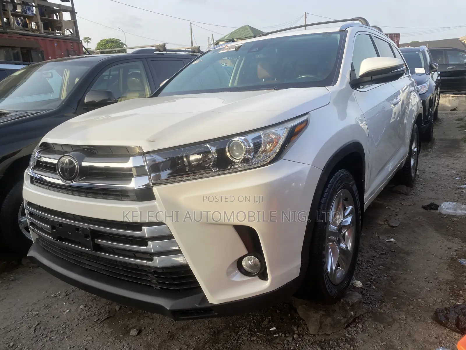 Toyota Highlander Limited 4x2 V6 (3.5L 6cyl 8A) 2018 White