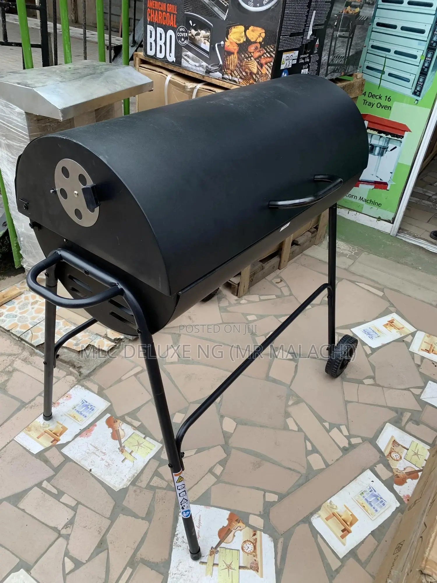 Cha Barbecue Griller /Charcoal Bbq Grill (Adjustable)