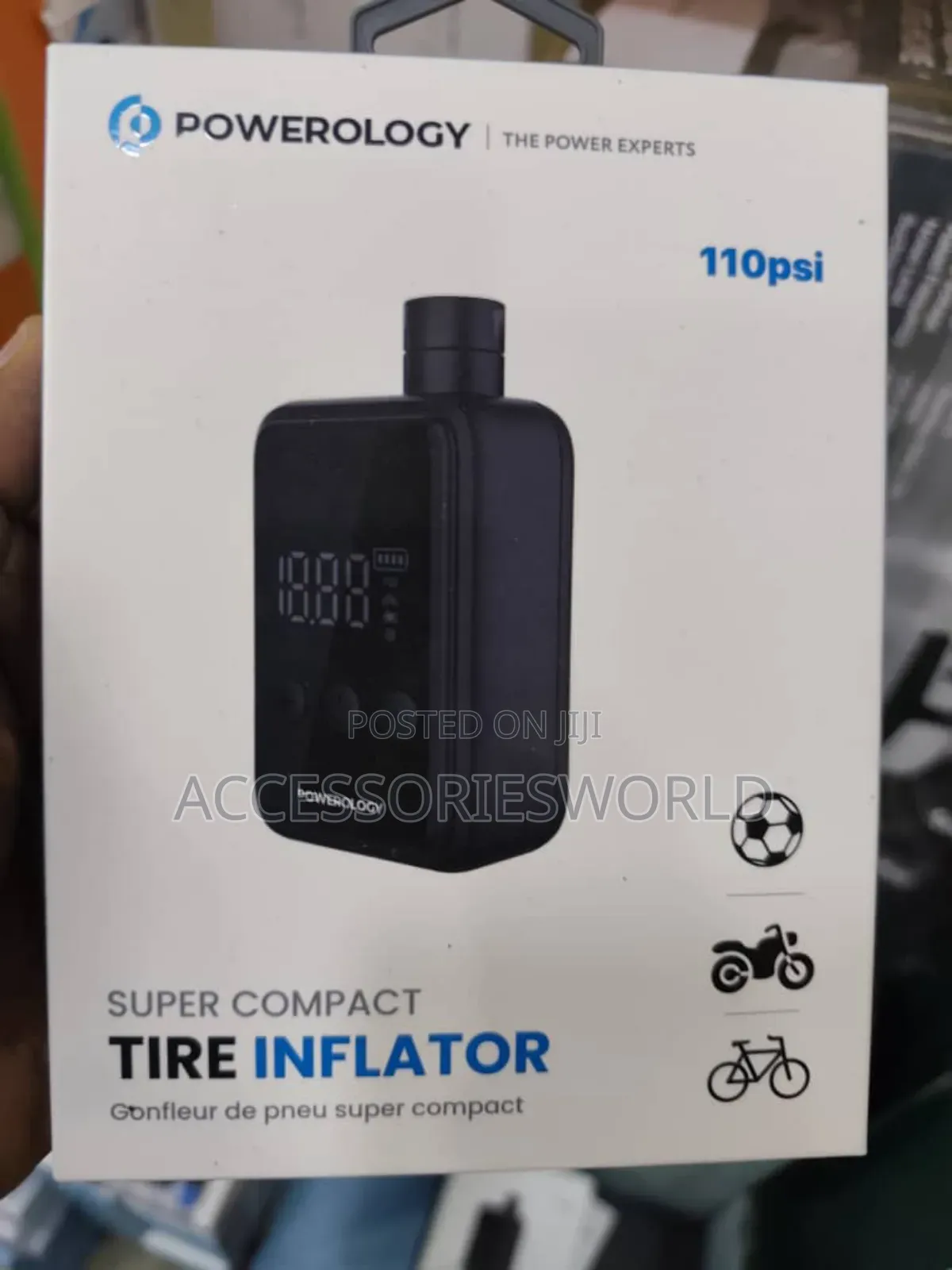 Powerology Super Compact Tire Inflator