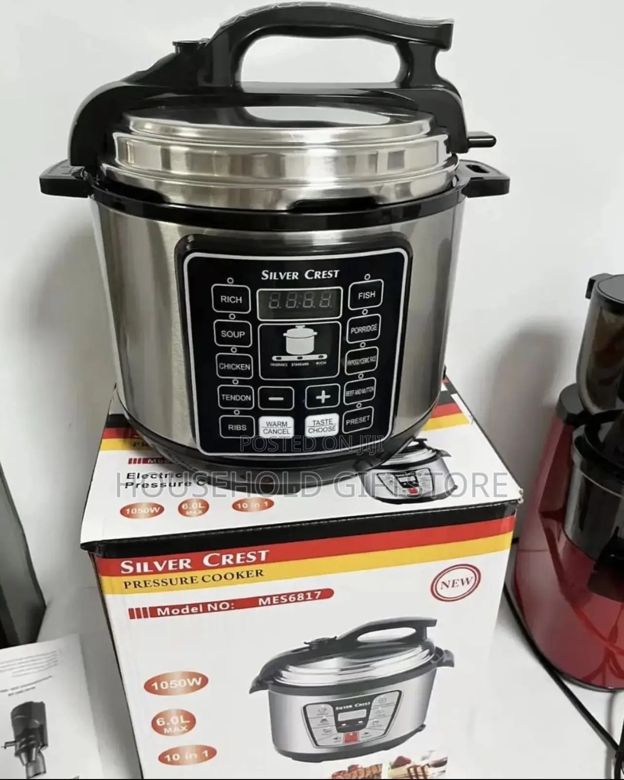 6 Litres Electric Silvercrest Pressure Cooker