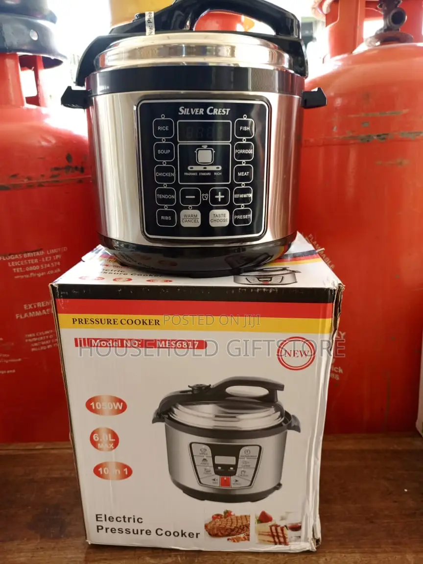 6 Litres Electric Silvercrest Pressure Cooker