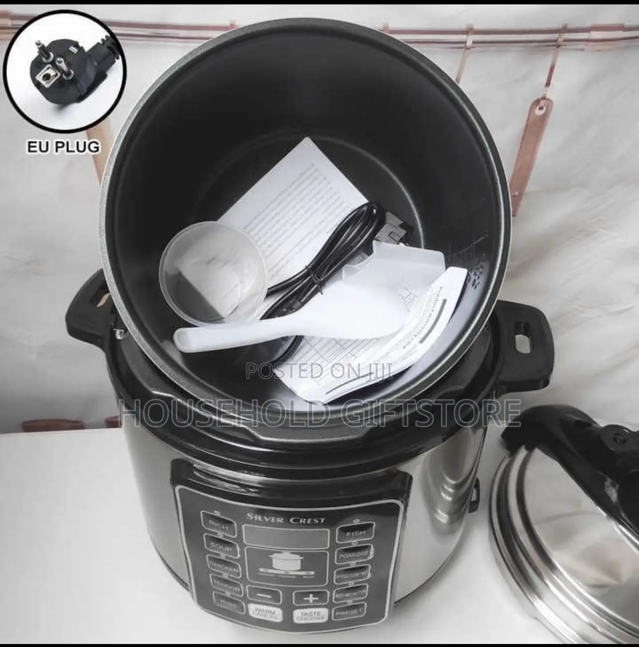 6 Litres Electric Silvercrest Pressure Cooker