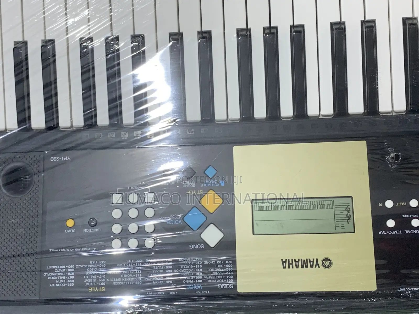 Ypt-220 Durable Yamaha Keyboard