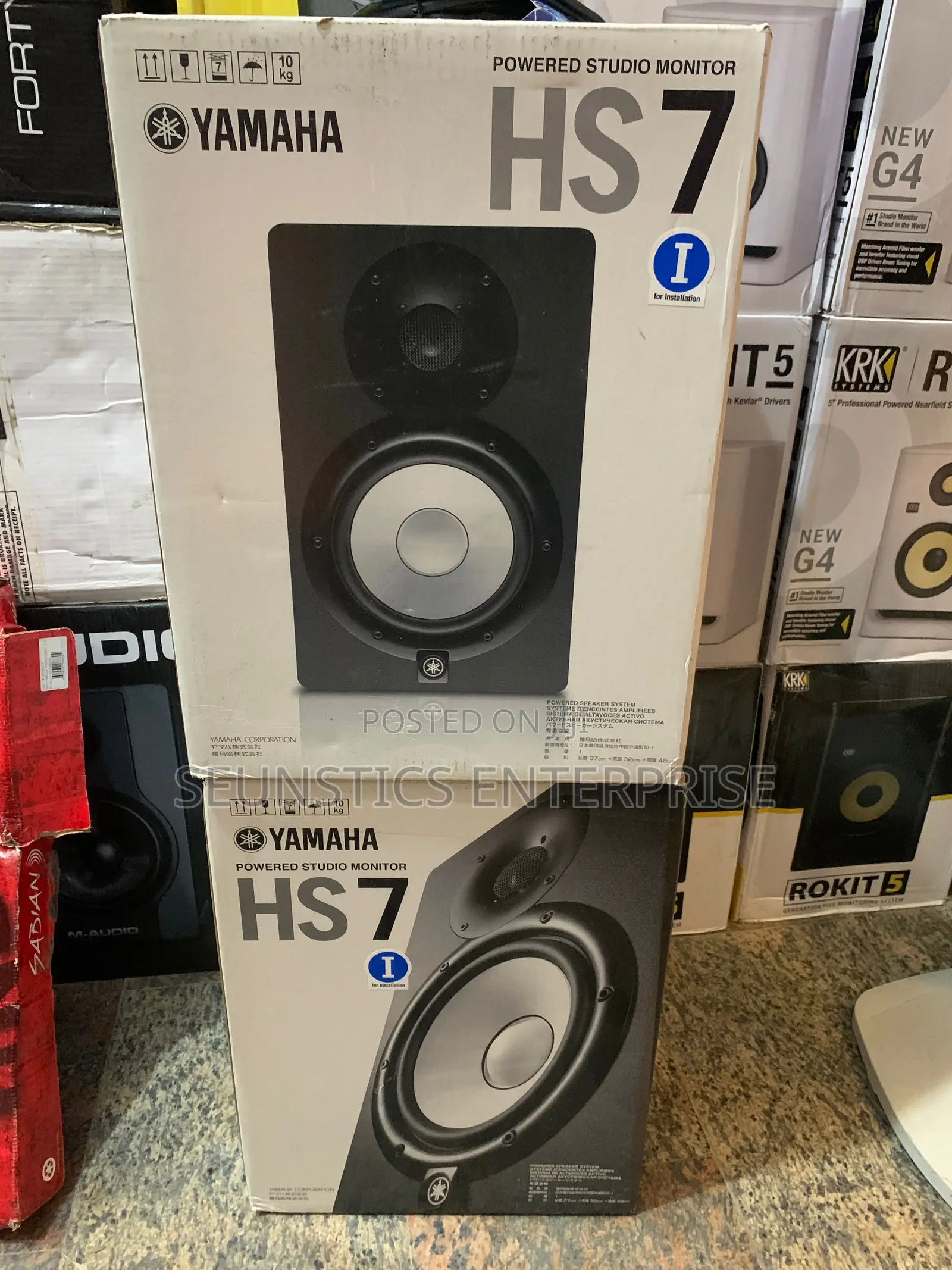 Quality Yamaha Hs7 Studios Monitor Speakers