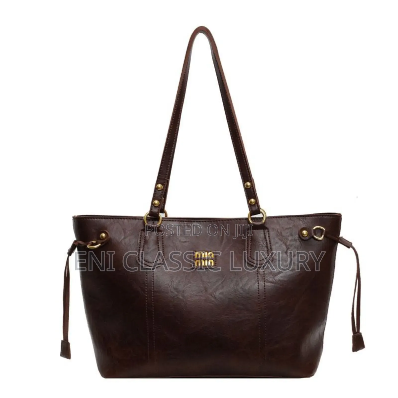 Original Luxury Leather Handbags Miu Miu Well Branded