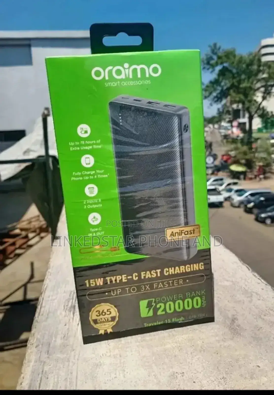 12w C 2 C Oraimo 20,000mah Power Bank