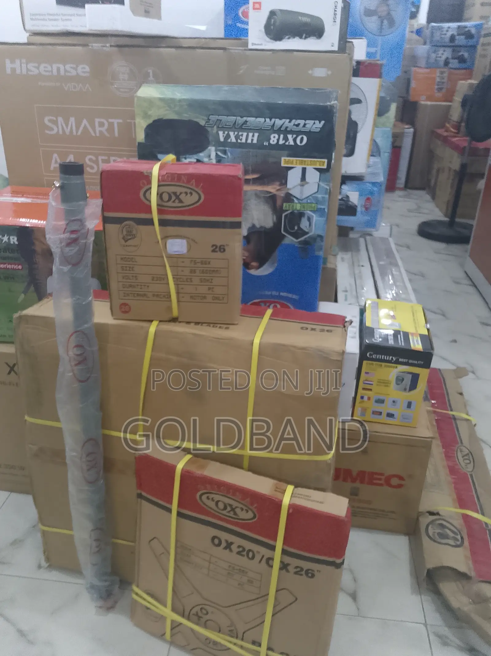 Power Cooling Ox 26" Industrial Standing Fan