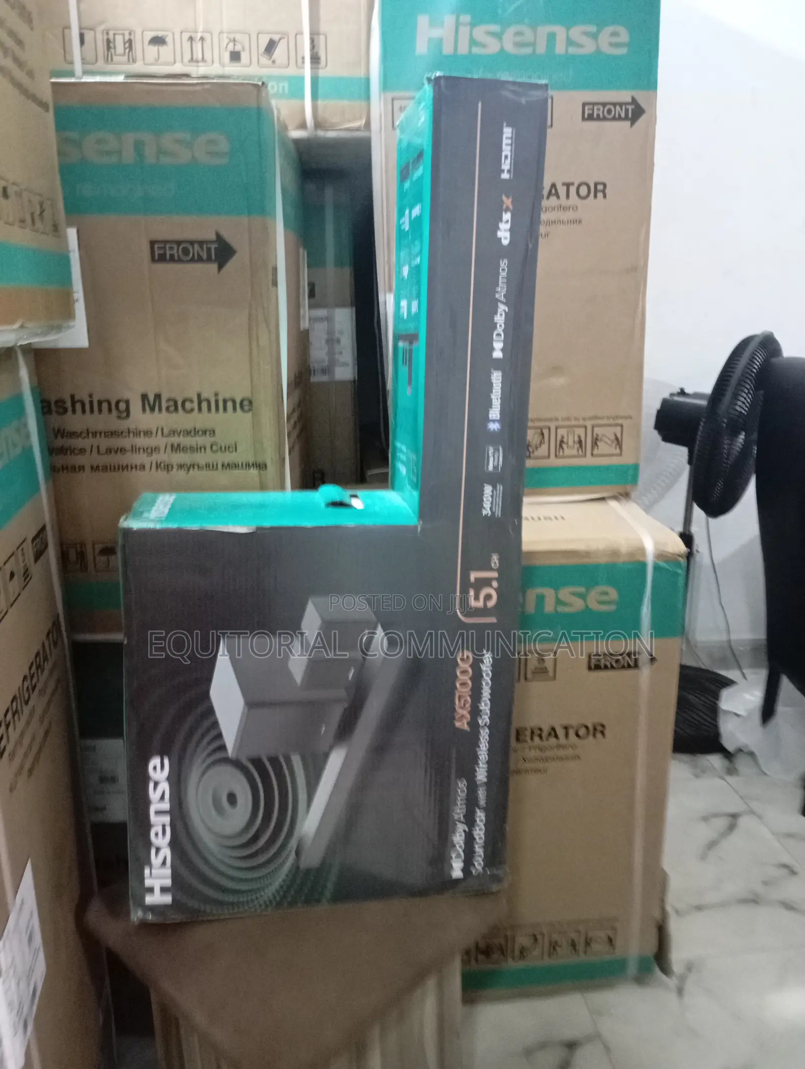 Hisense 340w Soundbar Ax5100g With Subwoofer