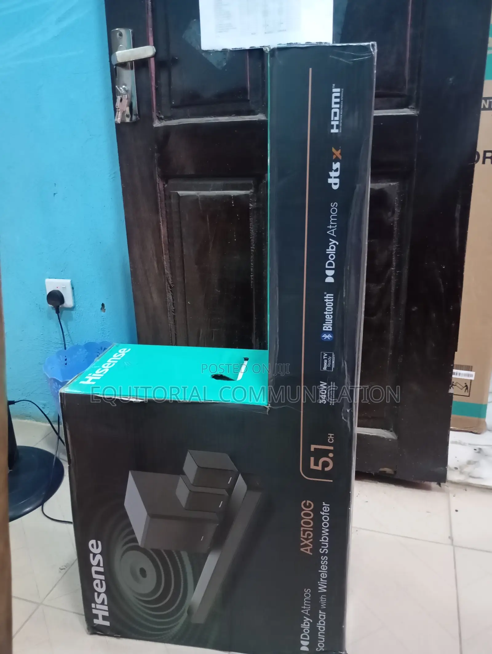 Deep Bass Hisense Ax5100g 5.1ch 340w Soundbar With Subwoofer