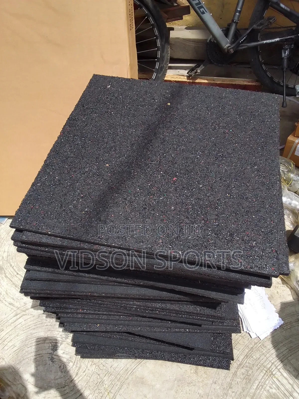 Thick High Density Rubber Gym Floor Mat